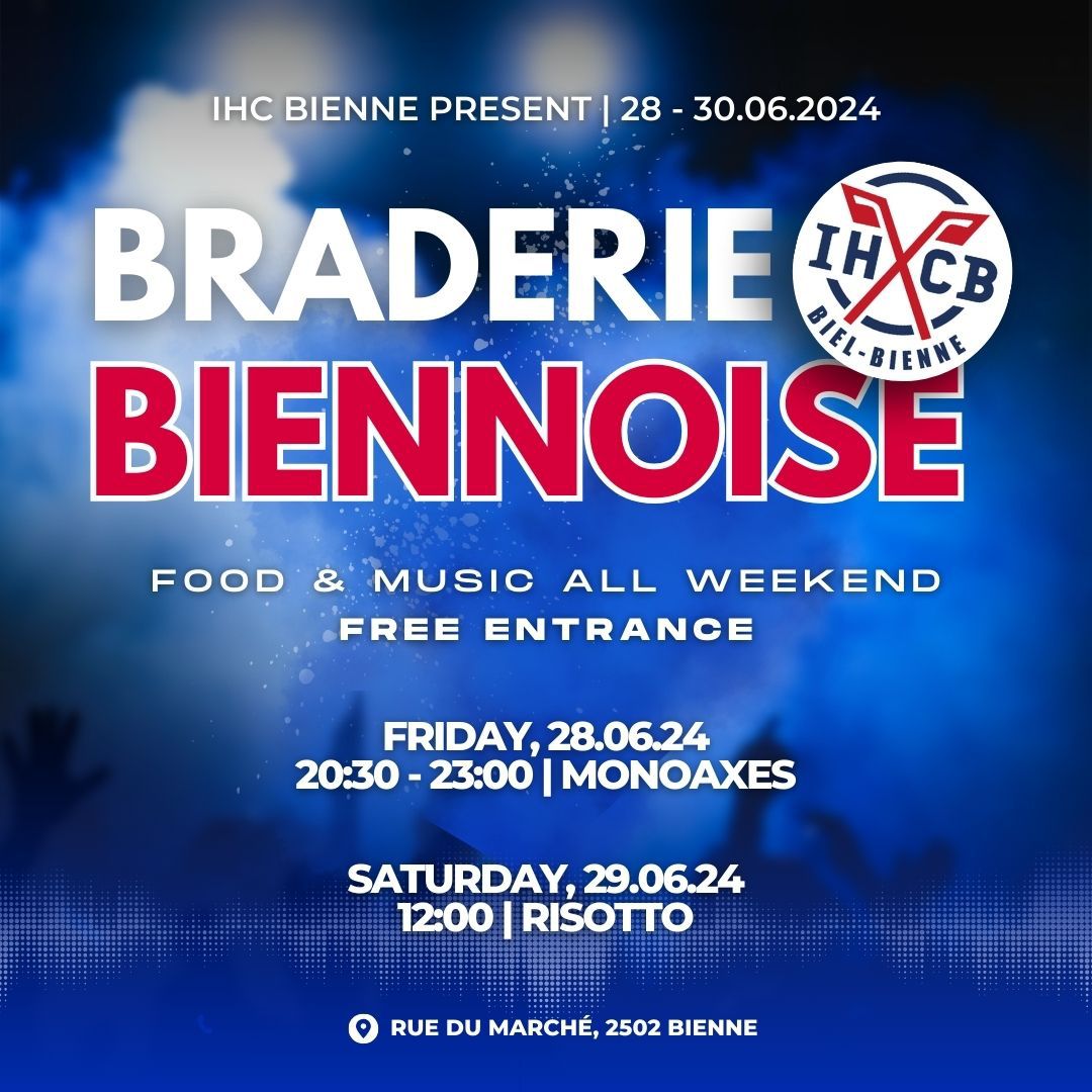 Lire la suite à propos de l’article Braderie biennoise 2024