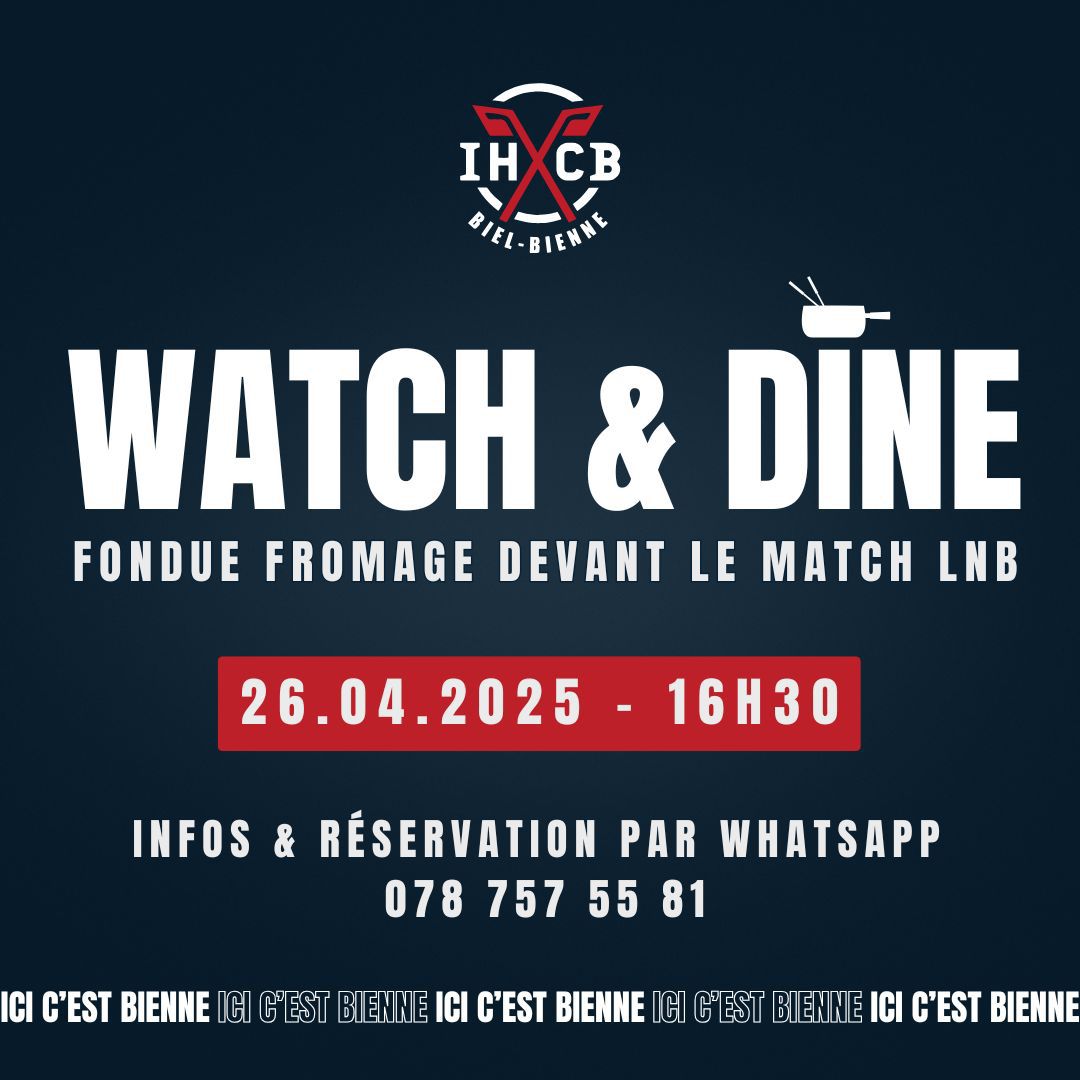 Lire la suite à propos de l’article Watch & Dine