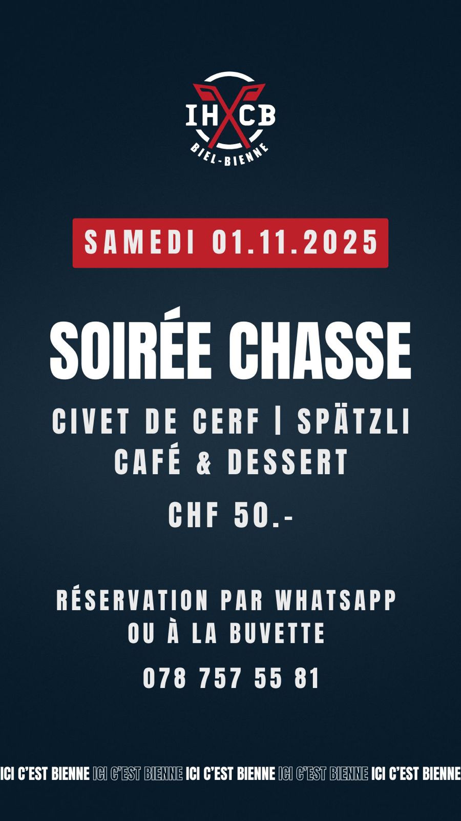 You are currently viewing Soirée chasse – 1.11.2025
