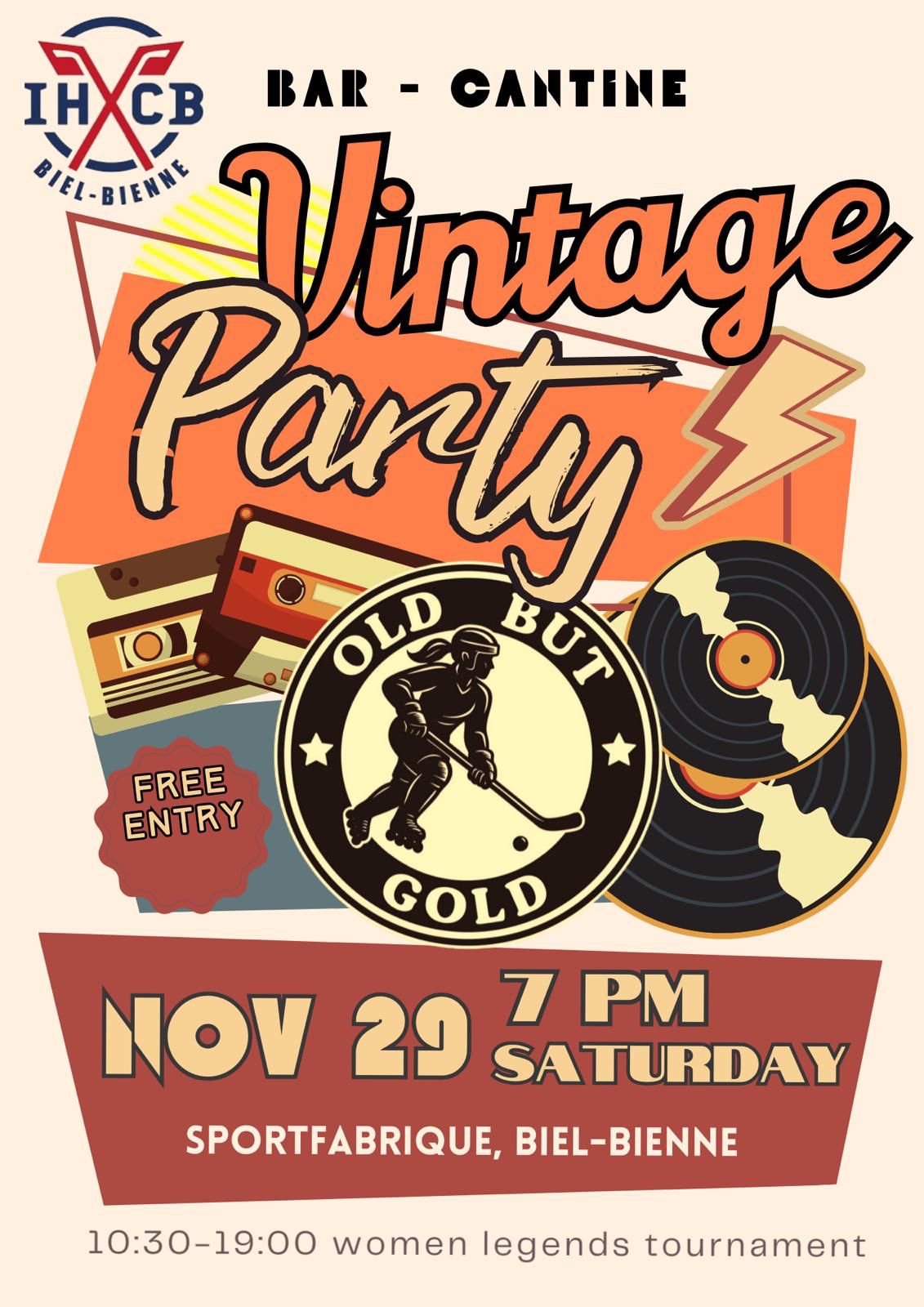 You are currently viewing Tournoi féminin « Old but Gold » à la Sportfabrique