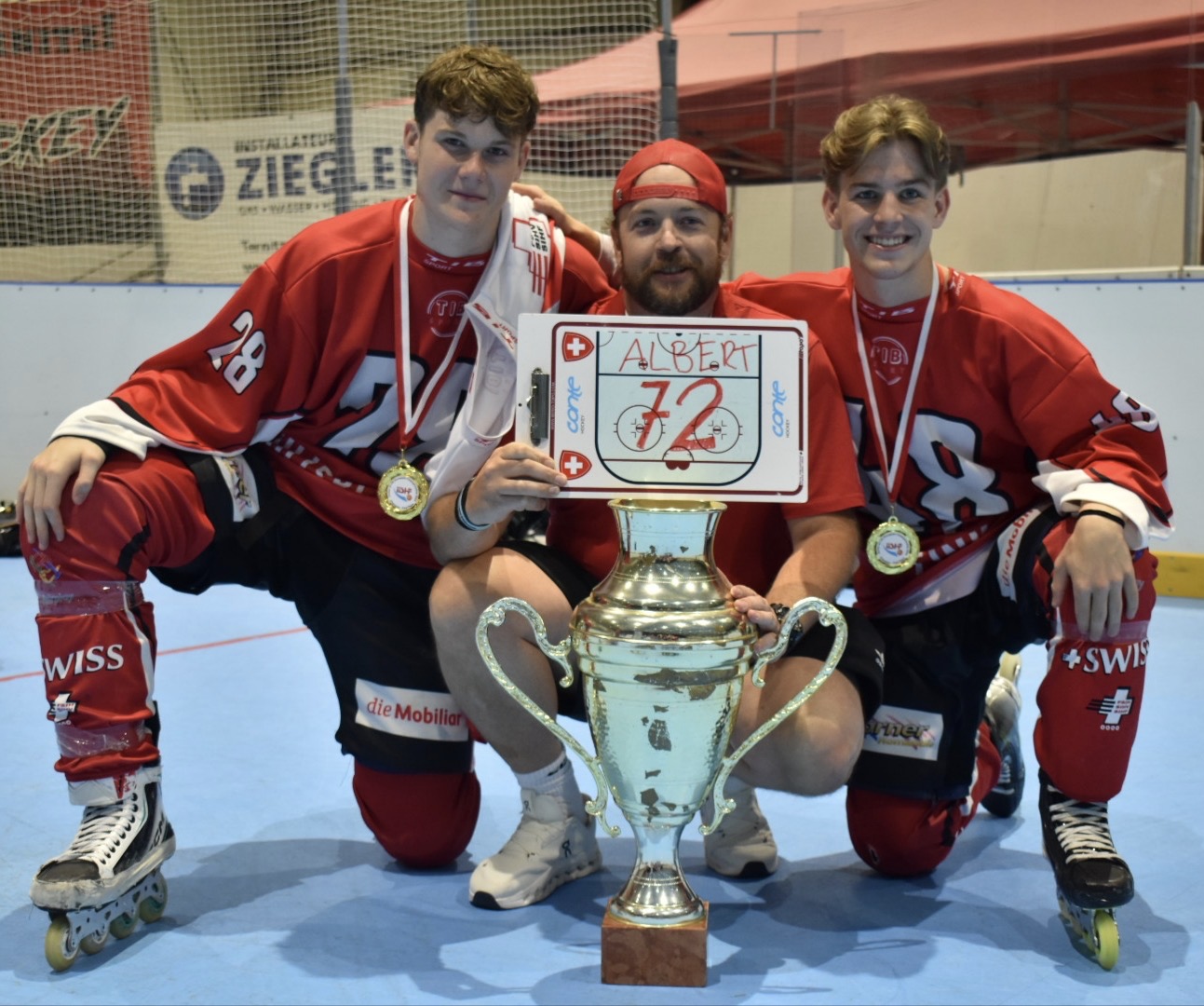 You are currently viewing L&rsquo;équipe de Suisse des U19 champions d&rsquo;Europe